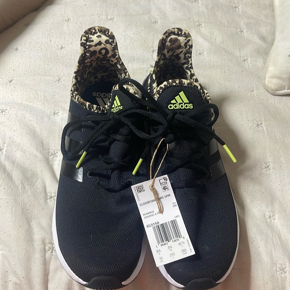 Brand new adidas black sneakers